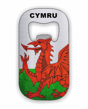 Welsh flag, CYMRU, mini barblade